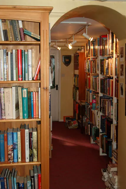 Bookshop interior, Burford