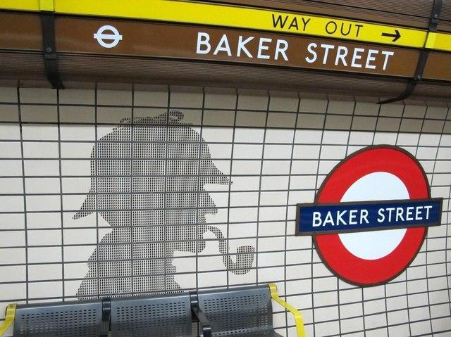The ghostly presence of Sherlock Holmes, 221B Baker Street