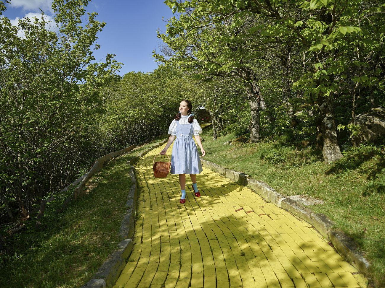 Dorothy strolls down the Yellow